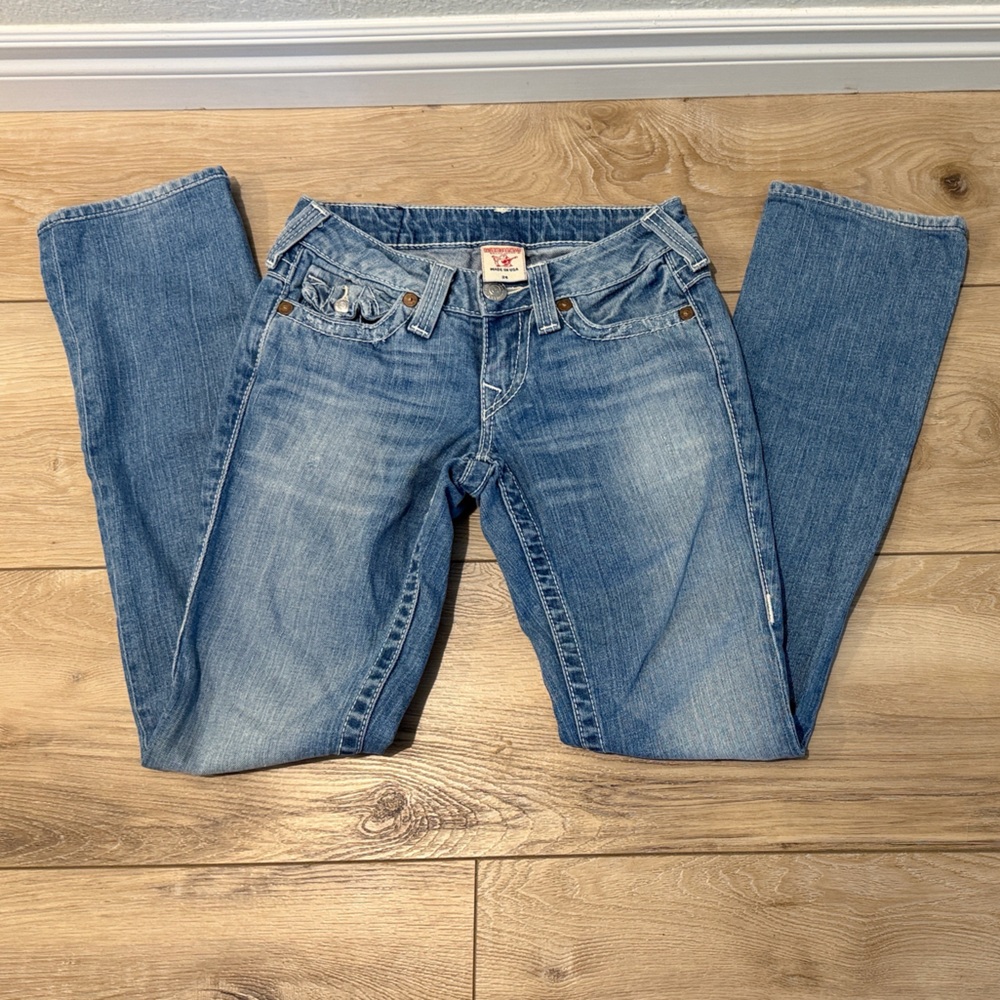 Vintage True Religion Billy Big Women's 24 Bootcut Jeans - Picture 2 of 5